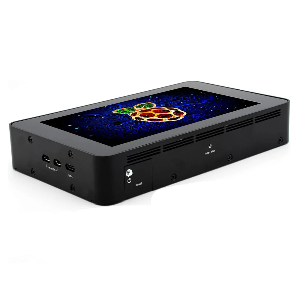 KKSB Case for Raspberry Pi 5 and the Official Raspberry Pi 7" Touchscreen