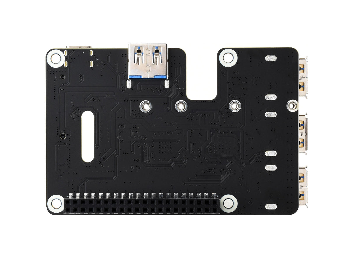Raspberry Pi 5 PCIe HAT – USB 3.2 Gen1, M.2 NVMe SSD Support