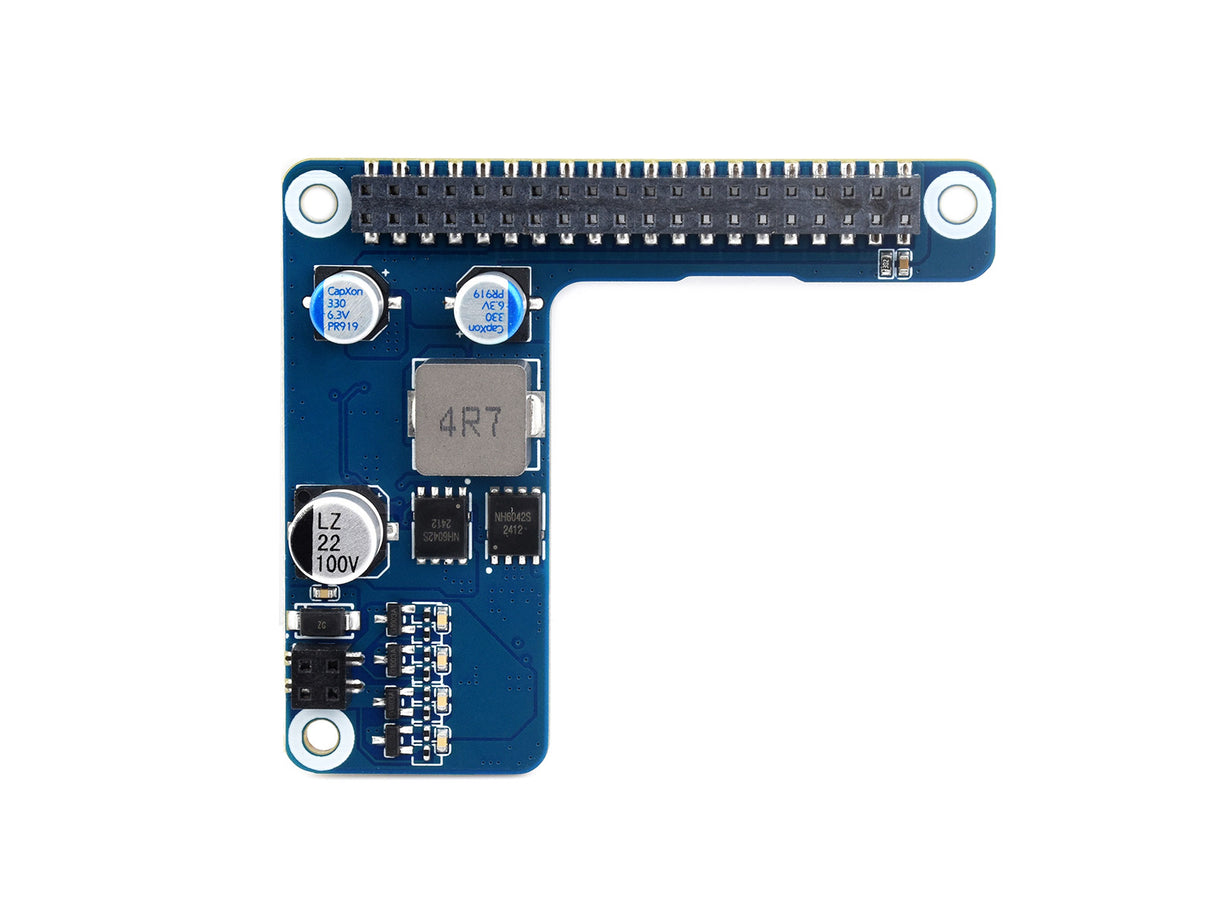 Raspberry Pi 5/CM 5 PoE HAT (G) – 5V 5A, 802.3af/at