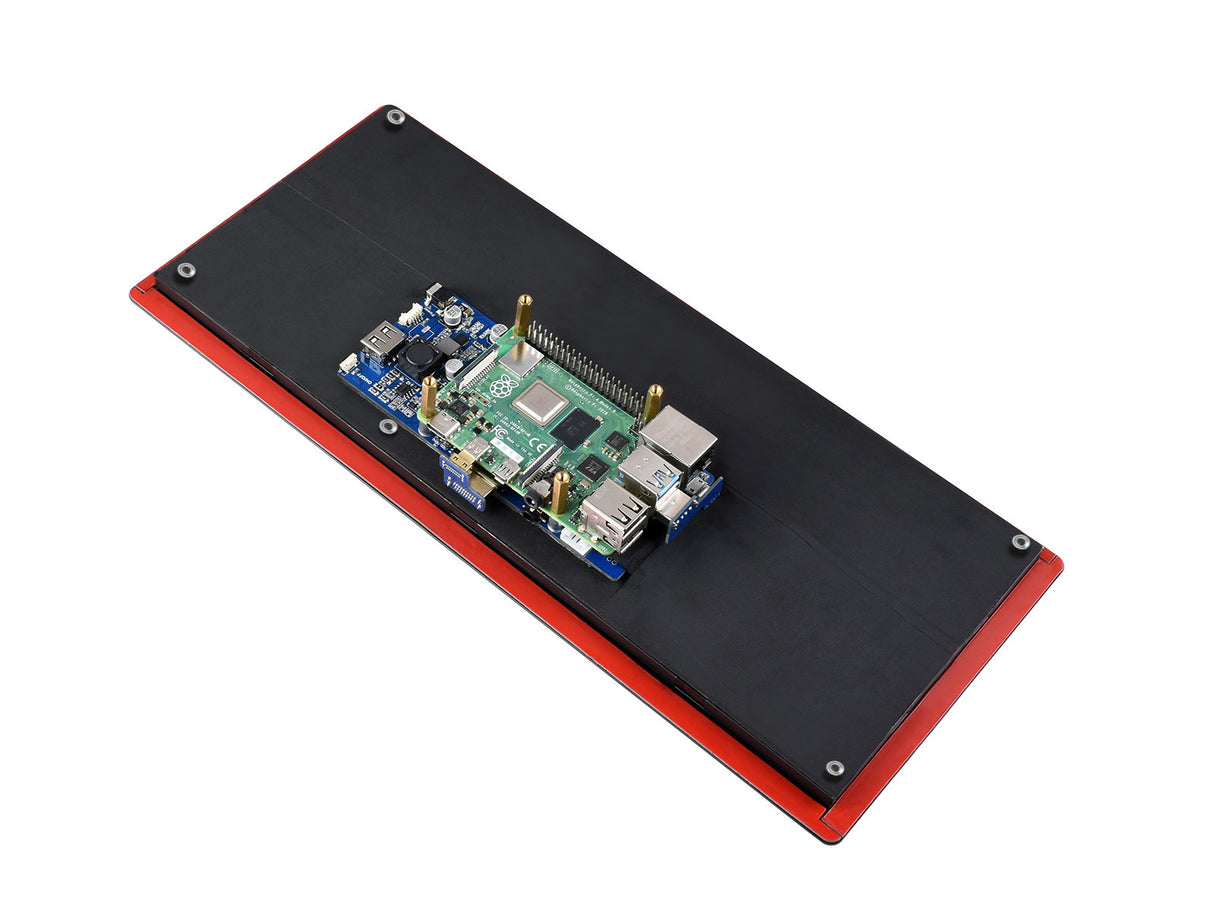 12.3" Capacitive Touch IPS LCD - 1920x720, HDMI, Toughened Glass