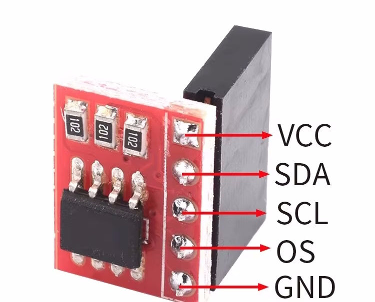 LM75A Temperature Sensor I2C Interface Development Board Module For Raspberry Pi