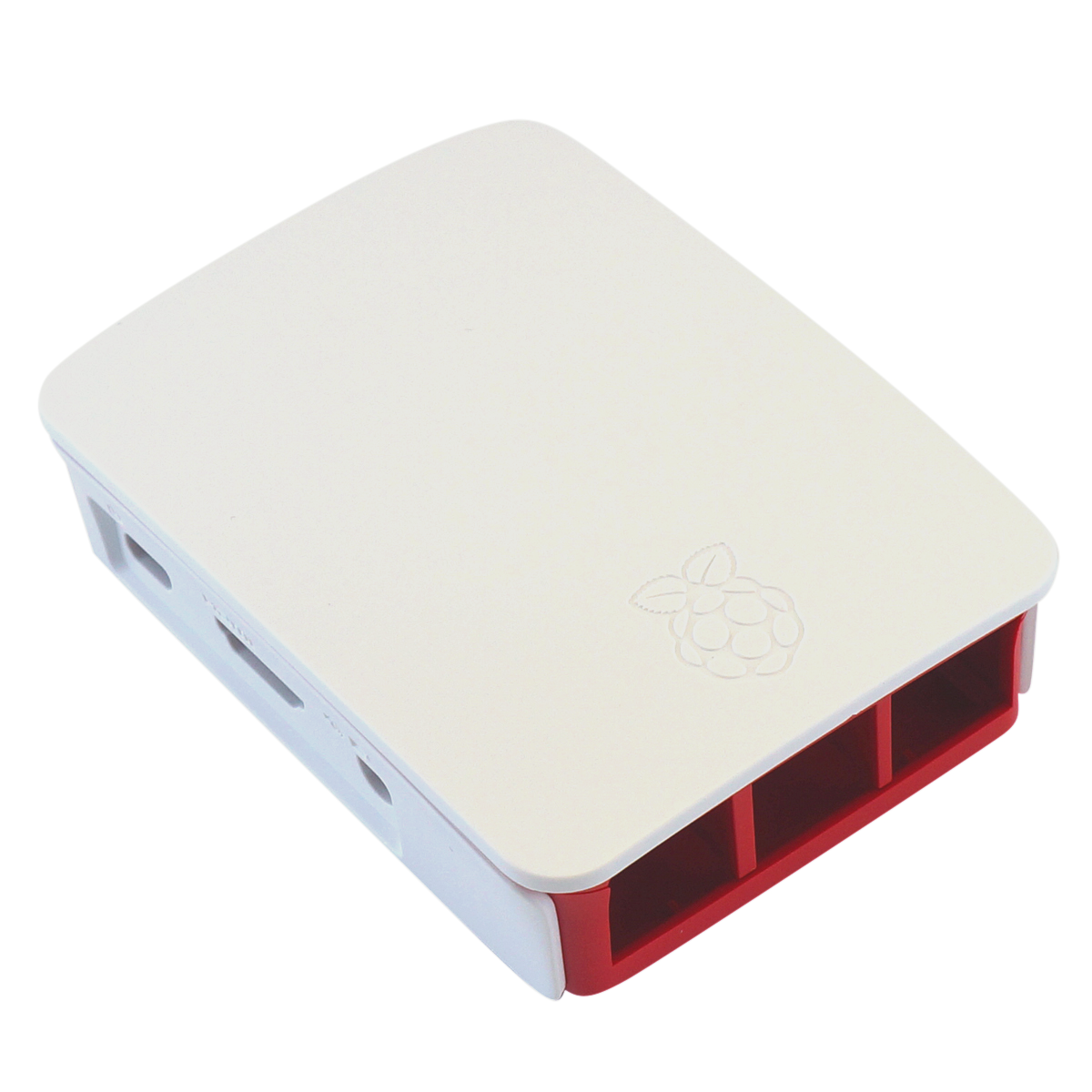 Raspberry Pi Case for Raspberry Pi 3 B Red/White (RASPBERRY-PI3-CASE)