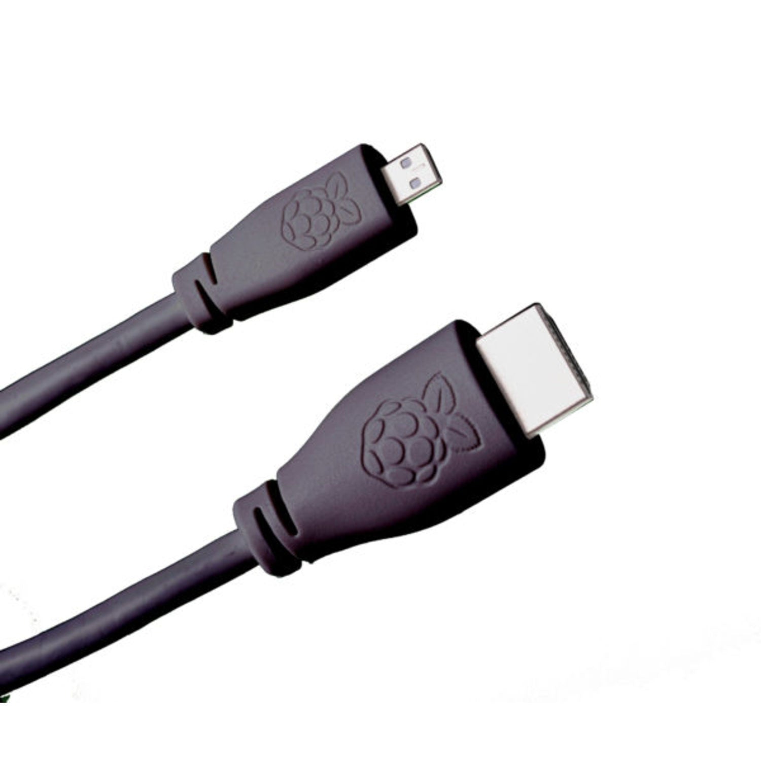 Micro-HDMI to Standard HDMI (A/M), 2m Cable, White