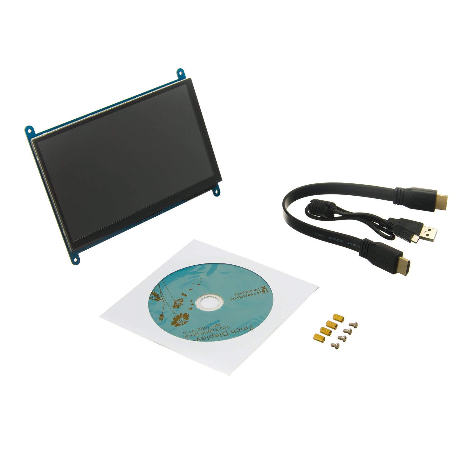 HD 7 inch LCD HDMI Touch Screen Display TFT for Raspberry Pi