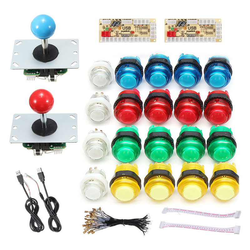 2 Player DIY Arcade Joystick Kit