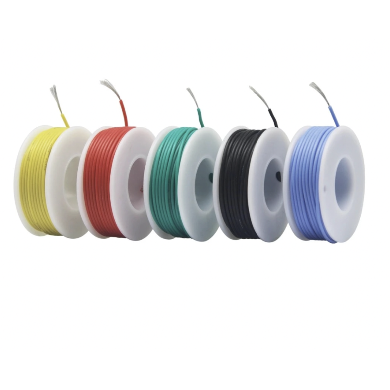 26 AWG silicone wire 5 colour box