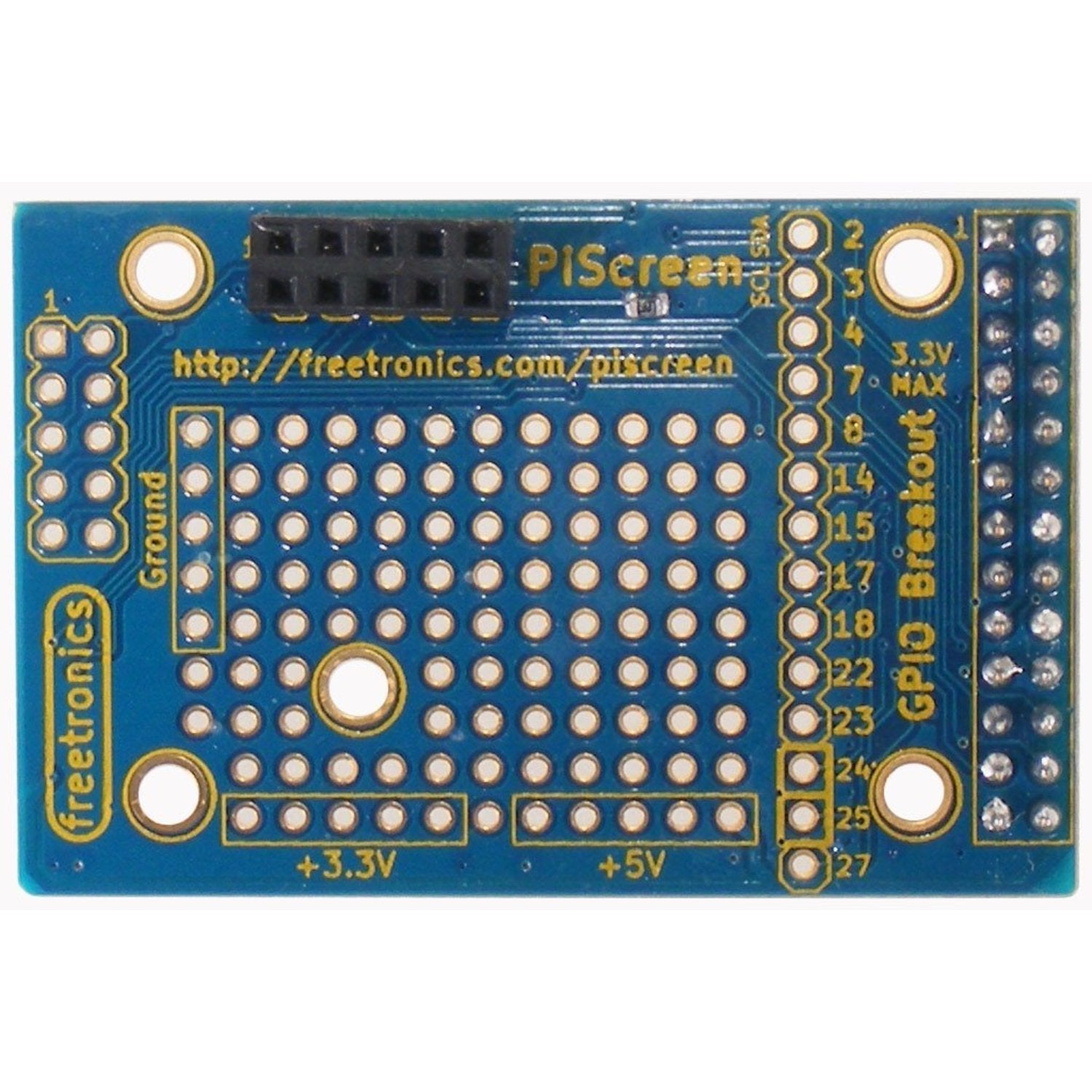 PiScreen OLED adapter for Raspberry Pi