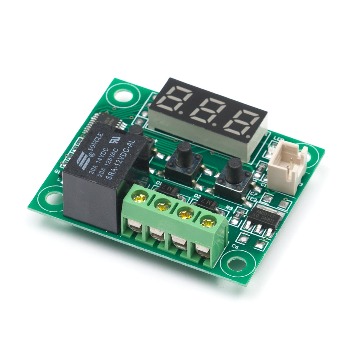 12V Precision Temperature Controller with 3 digit display 10Amp Relay