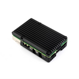 Aluminium Alloy Case (H) for Raspberry Pi 5, With Temperature-Controlled Blower Fan