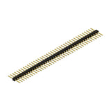 0.100 (2.54 mm) Breakaway Male Header: 1x40-Pin, Straight, Double-Sided