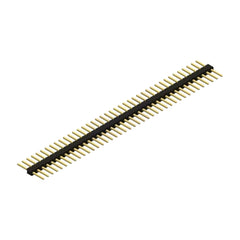 0.100 (2.54 mm) Breakaway Male Header: 1x40-Pin, Straight, Double-Sided