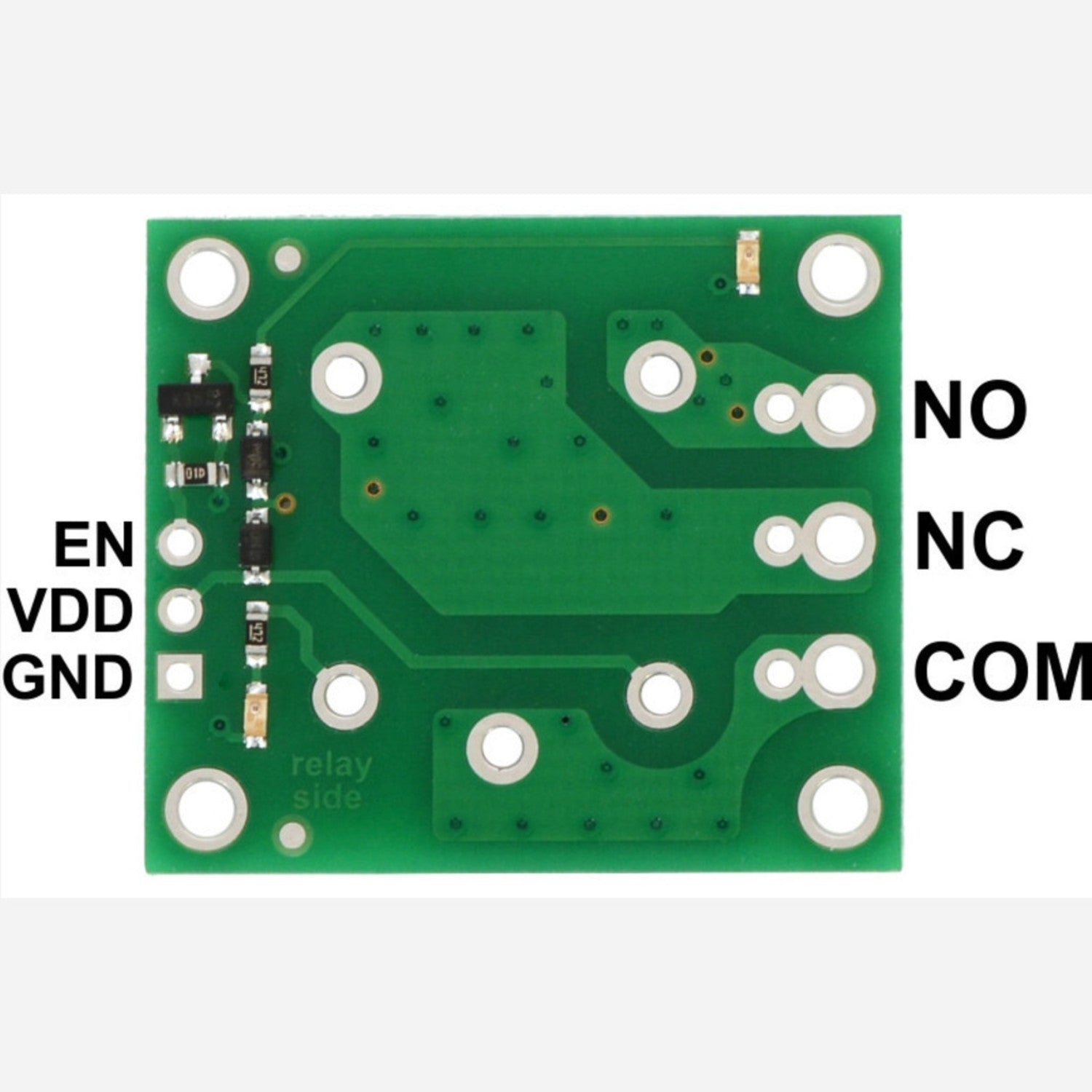 Pololu Basic SPDT Relay Carrier with 5VDC Relay (Partial Kit)