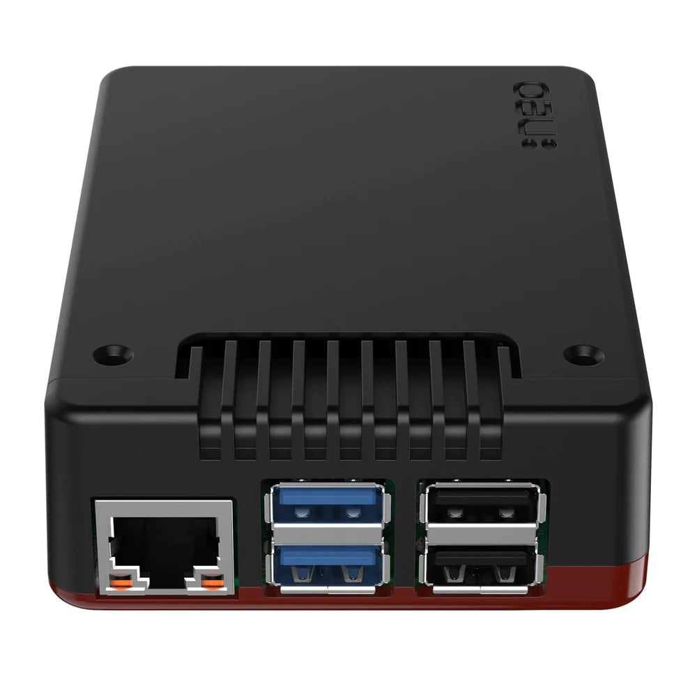 Argon NEO 5 Case for Raspberry Pi 5 - Black/Red