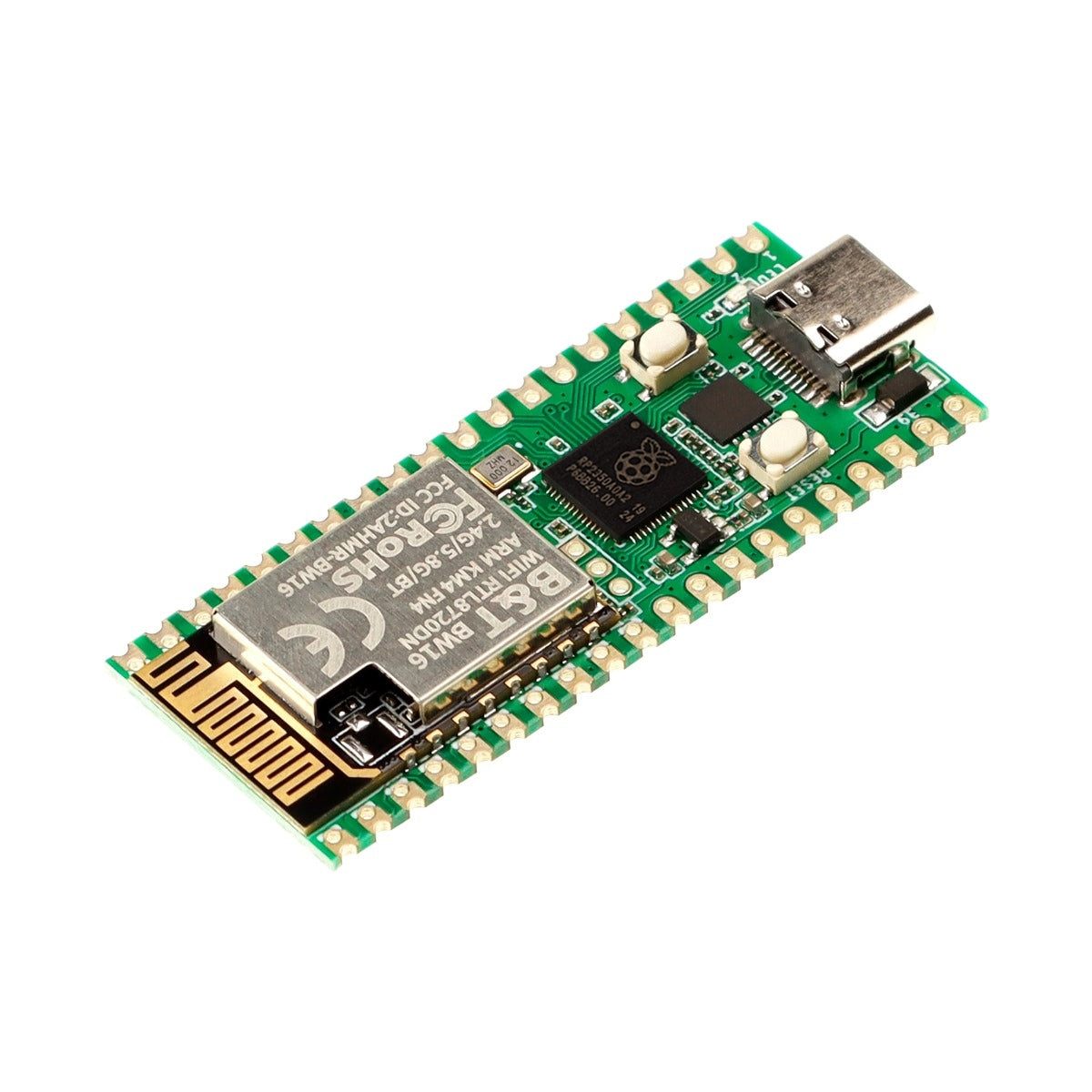 RP2350A Pico W5 Board WiFi 2.4GHz/5.8GHz/BT