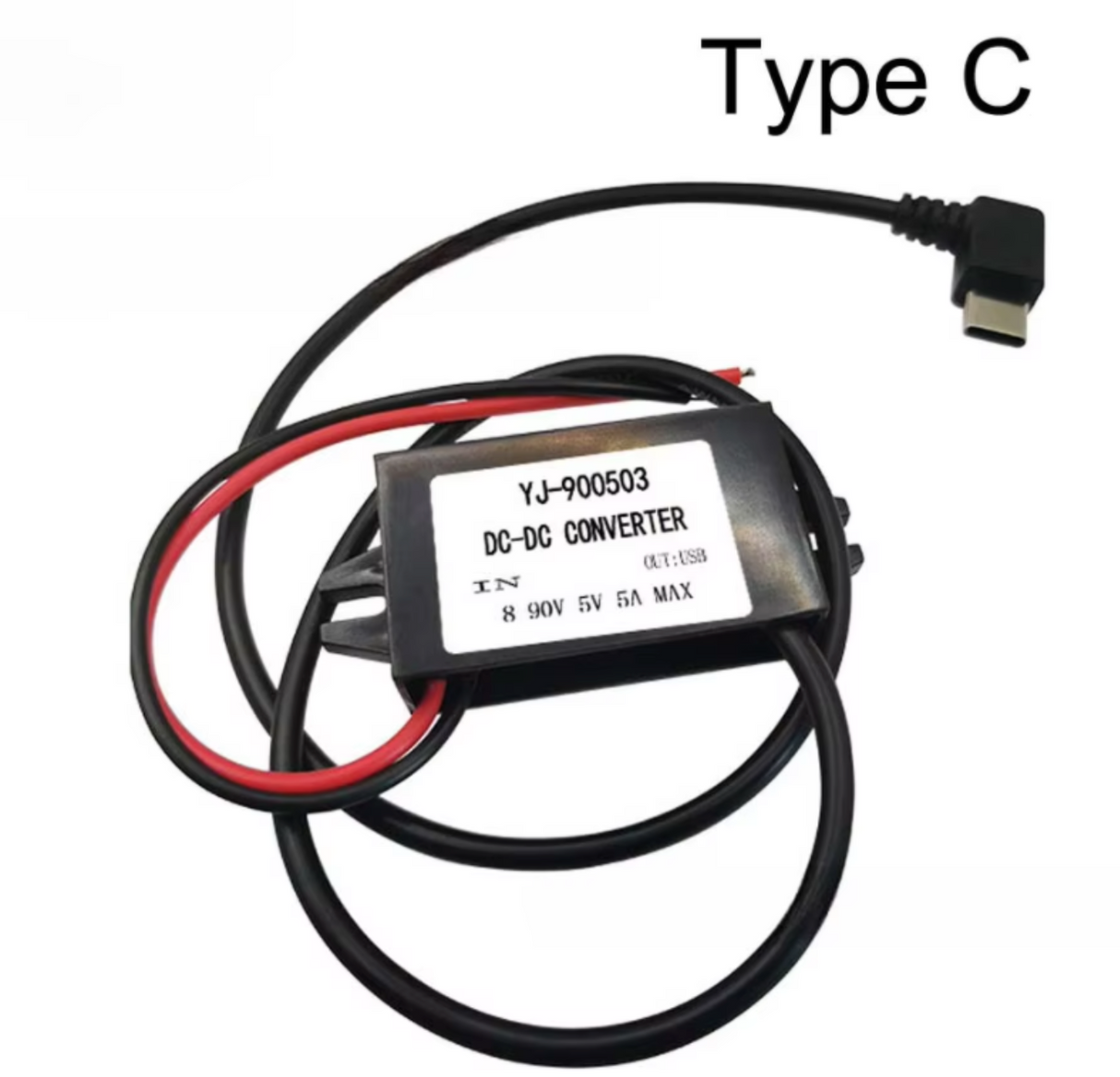 FlexCharge 8-90V to 5V Module USB-C