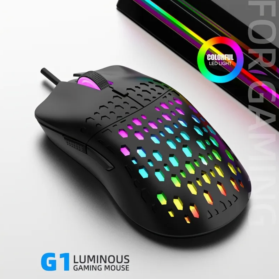 G701 Wired RGB Illuminated Gaming Mouse