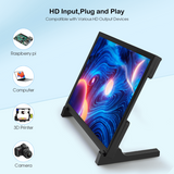 Elecrow 10.1 inch Display IPS 1280x800 Acrylic Case Touch Screen Compatible with Raspberry Pi