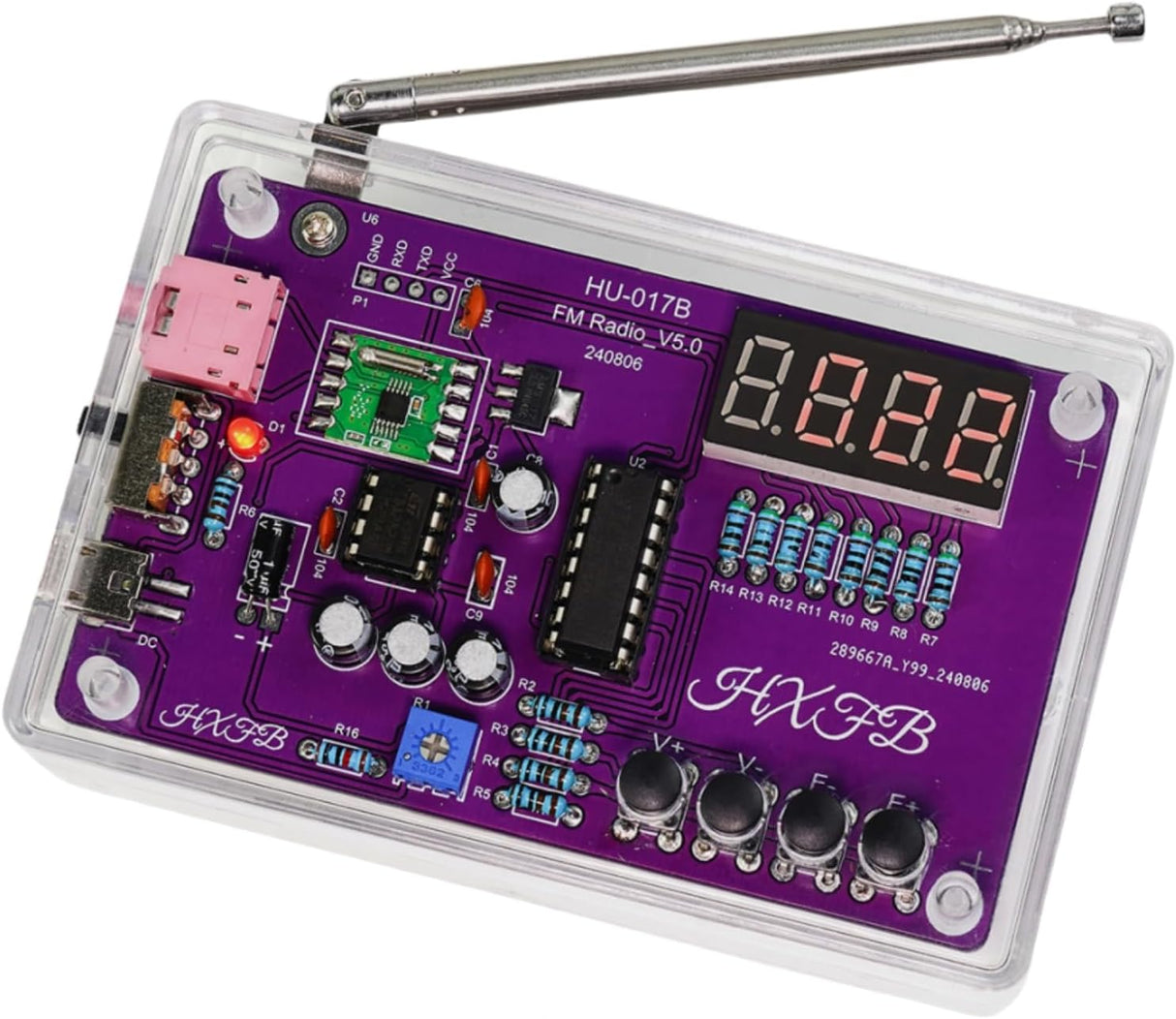 FM Radio Electronic Kit - Learn to solder