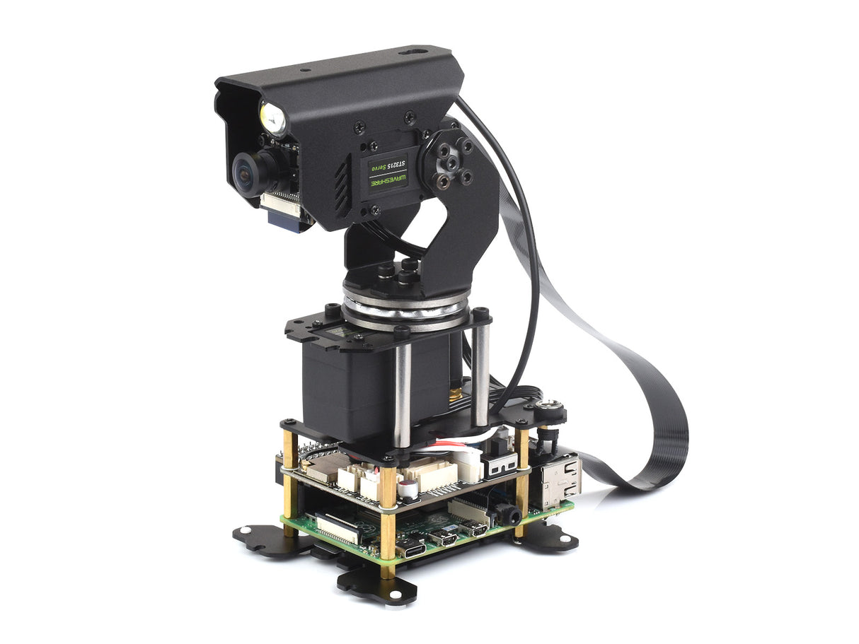 Serial Bus 360° Pan-Tilt Camera Module – High-Torque, 2-Axis, Robot Compatible