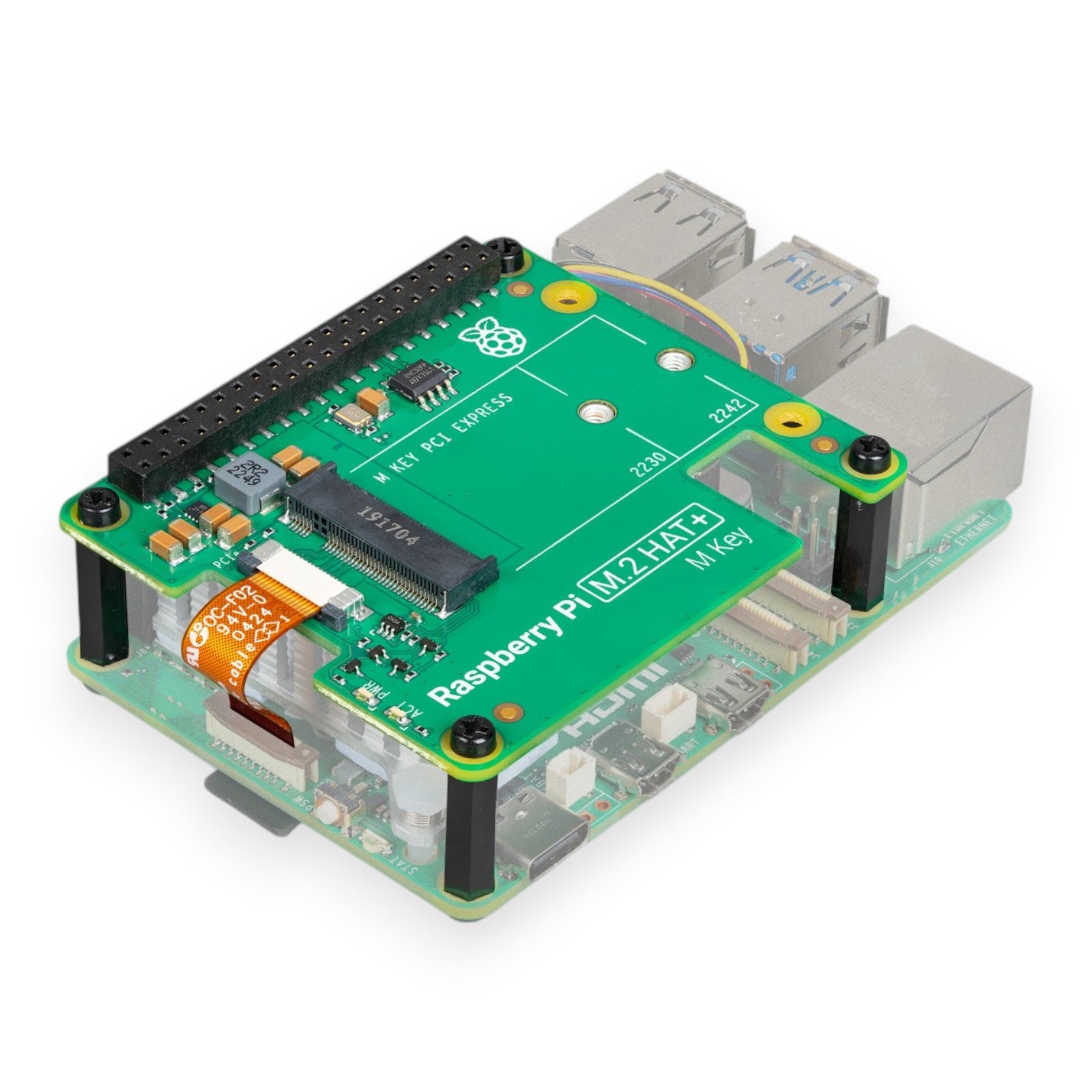 Raspberry Pi M.2 HAT+