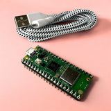 Raspberry Pi Pico WH and MicroUSB Cable