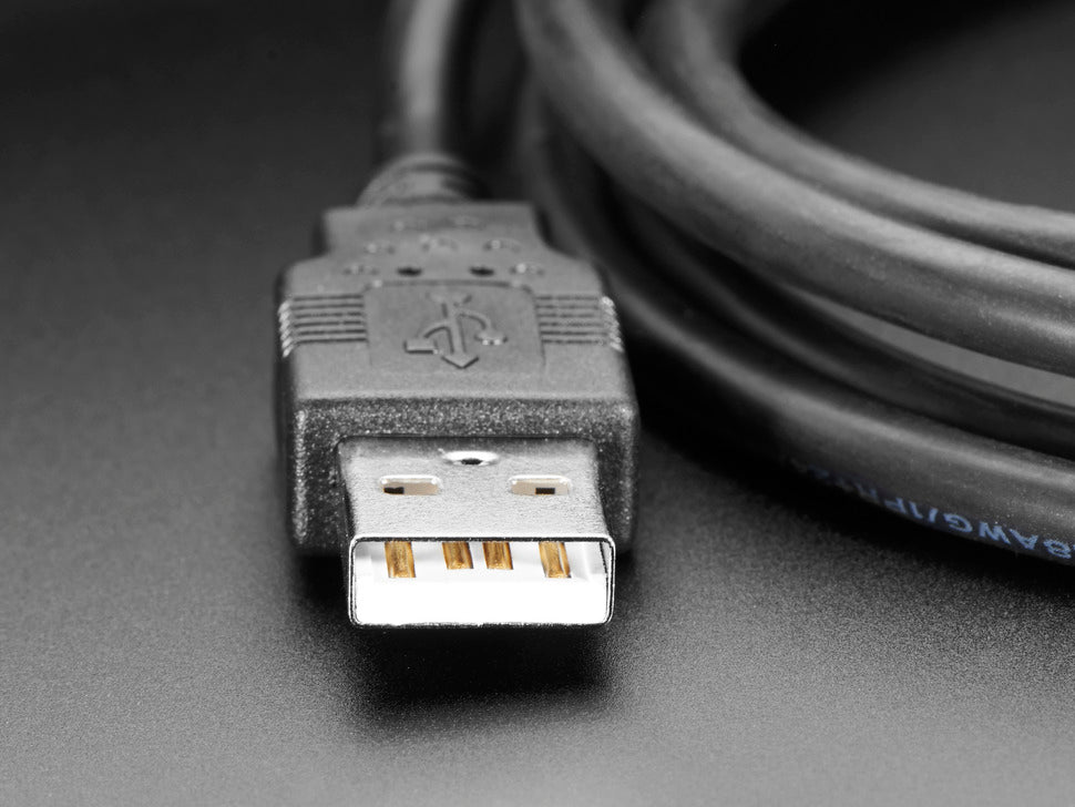 Right Angle USB cable - A/MicroB