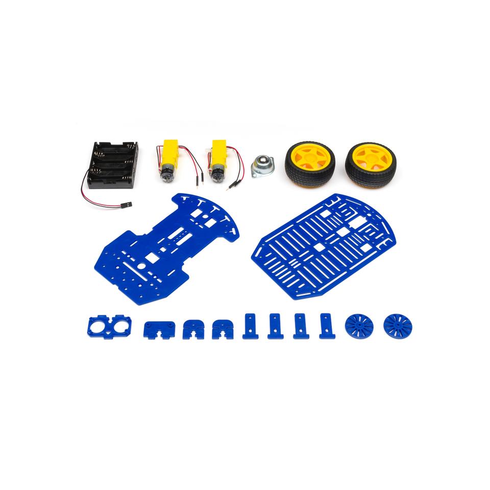 Robot Chassis with 2 wheels