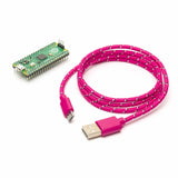 MicroUSB port on Raspberry Pi Pico (with headers & MicroUSB Cable) Australia