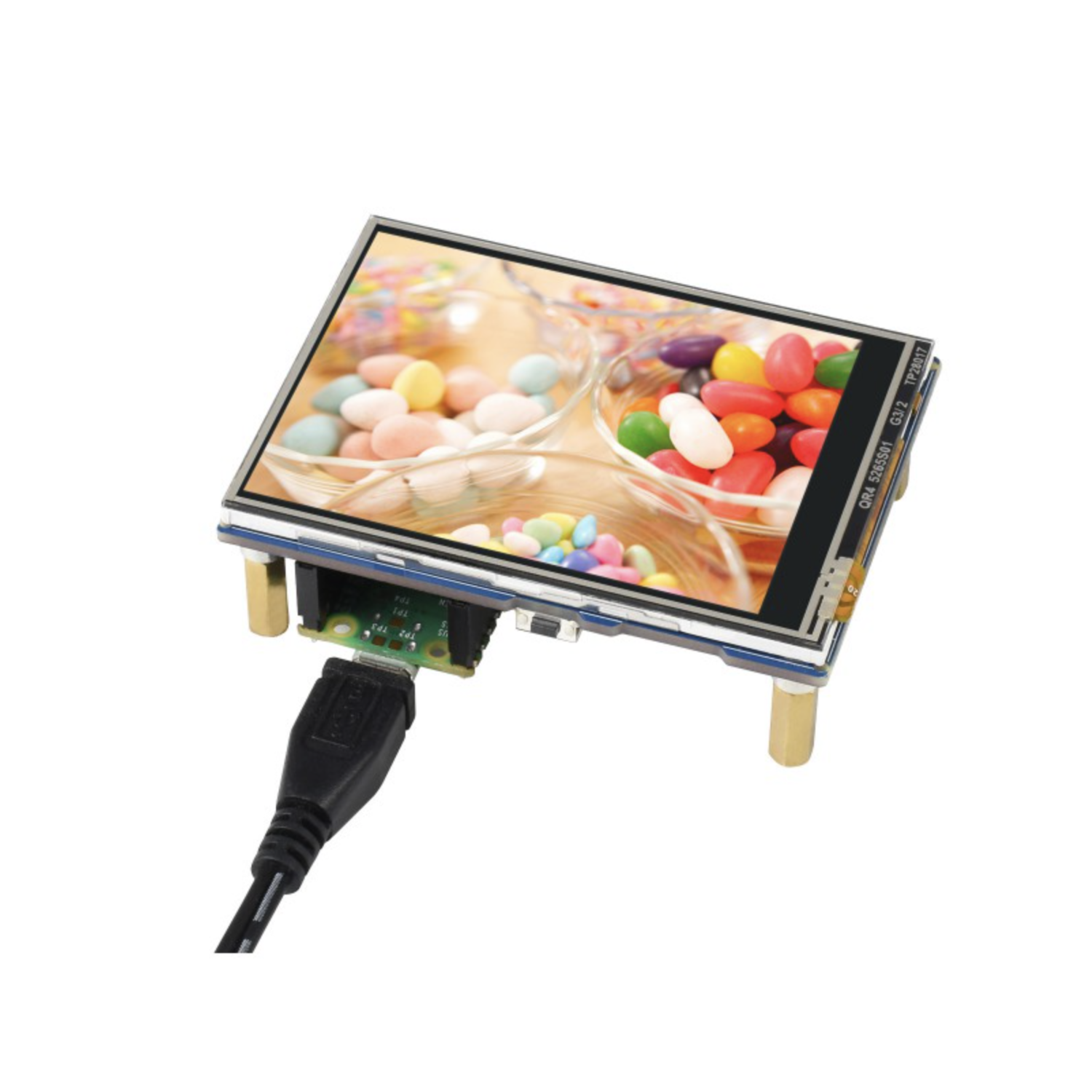 2.8inch Touch Display Module for Raspberry Pi Pico, 262K Colors, 320×240, SPI