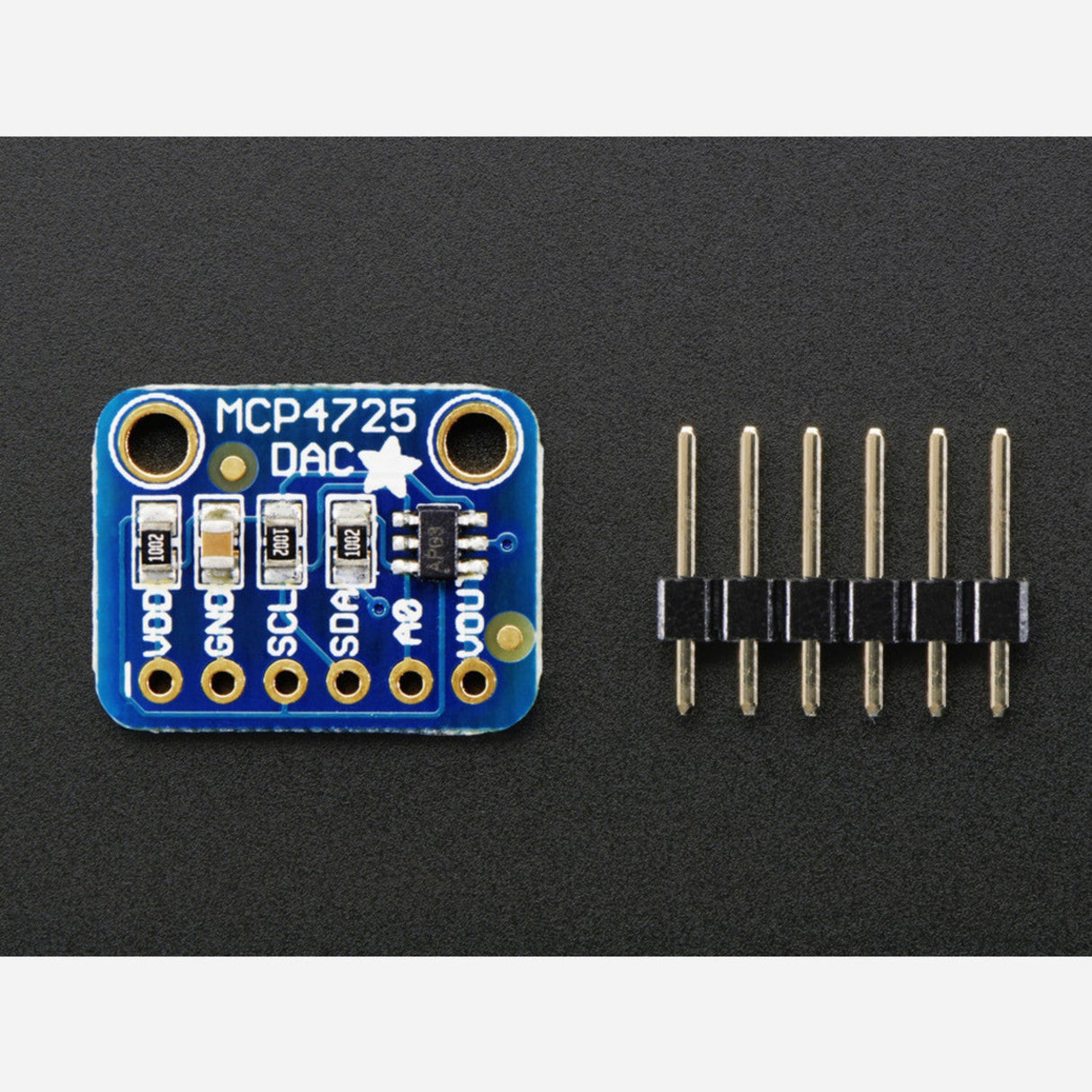 MCP4725 Breakout Board - 12-Bit DAC w/I2C Interface