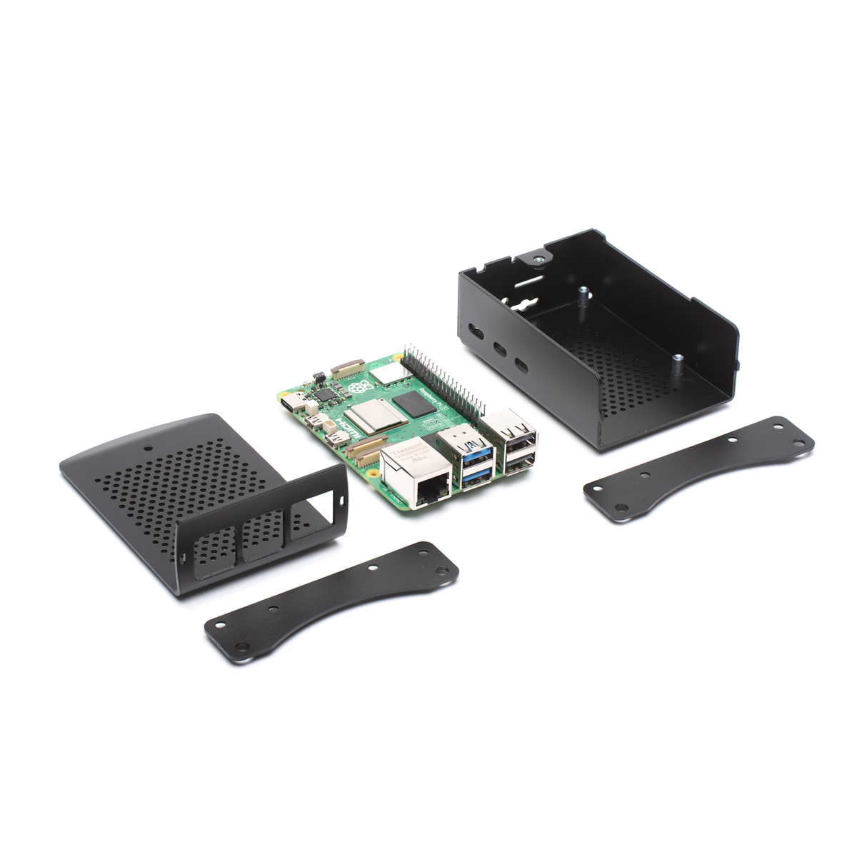 Black case for Raspberry Pi 5