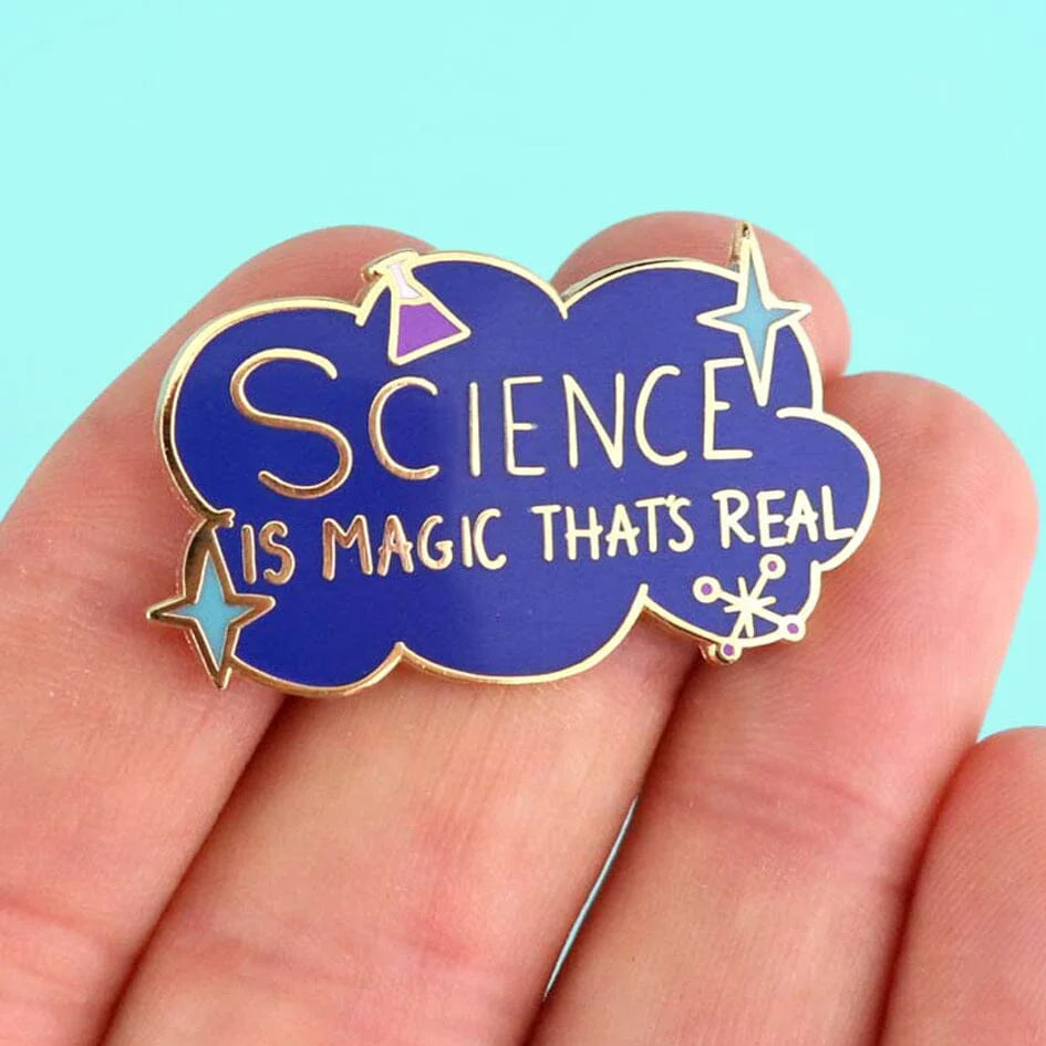 Science Is Magic That's Real Lapel Pin