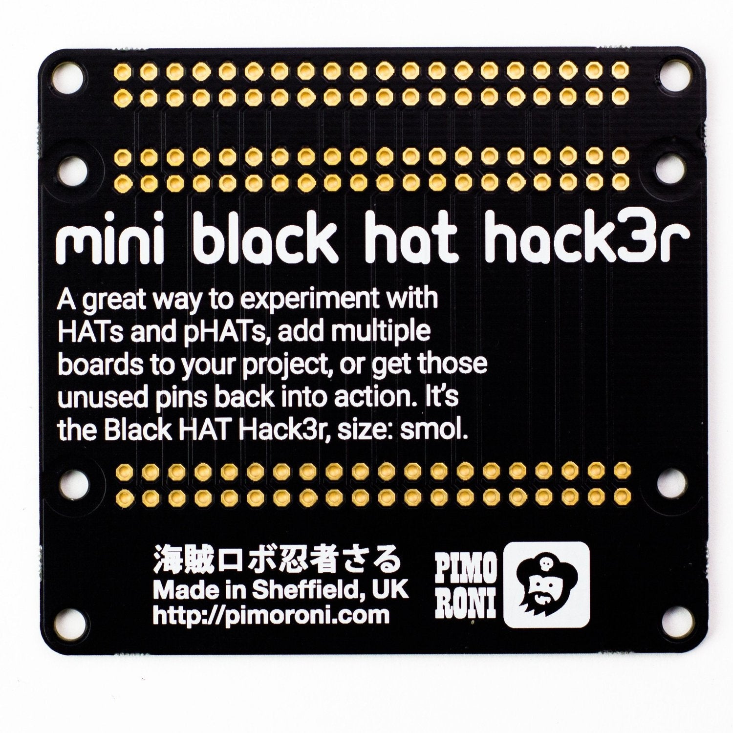 Mini Black HAT Hack3r - PCB only