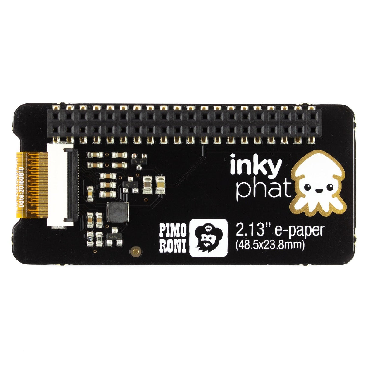 Inky pHAT (ePaper/eInk/EPD) - Yellow/Black/White