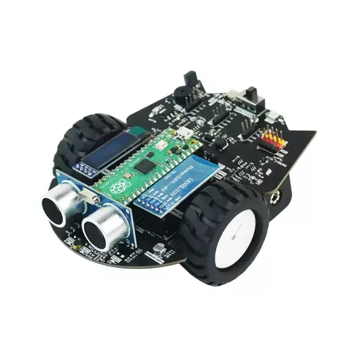 Cute robot car for Raspberry Pi Pico support MicroPython programming