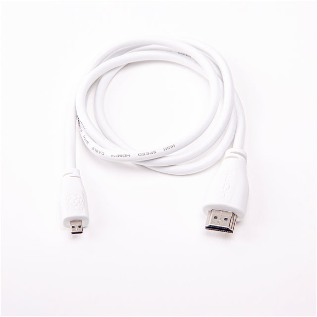 Micro Hdmi To Standard Hdmi (A/M) Cable 2m White