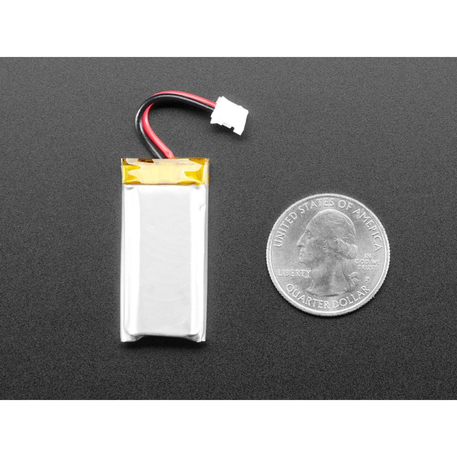 Lithium Ion Polymer Battery Ideal For Feathers - 3.7V 400mAh