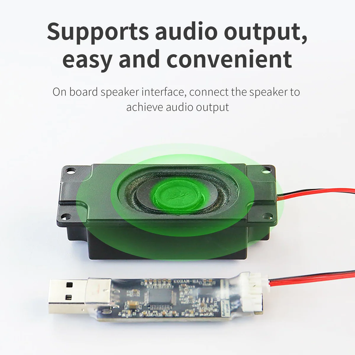 USB Sound Card and Speaker for Raspberry Pi