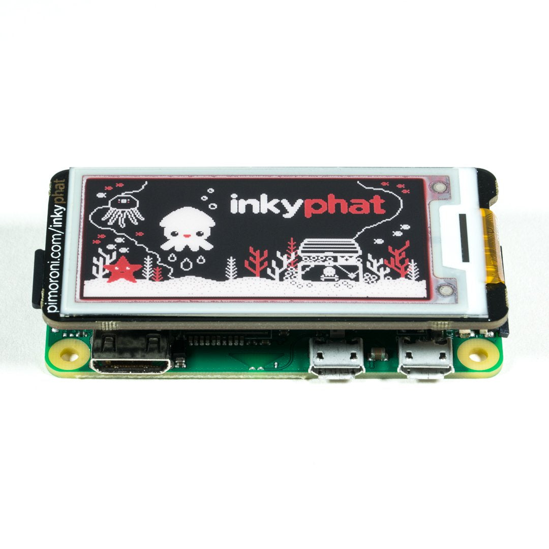 Inky pHAT (ePaper/eInk/EPD) Red/Black/White