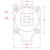 Raspberry Pi HQ Camera - M12 mount