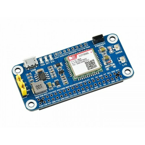 NB-IoT / Cat-M(eMTC) / GNSS HAT for Raspberry Pi, Globally Applicable