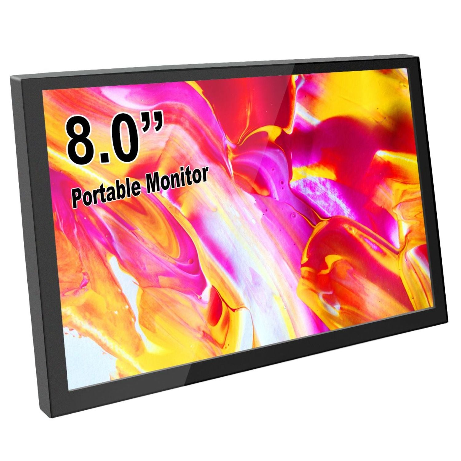 8 Inch Mini HDMI Portable LCD Display 1280x800 Resolution Monitor Built in Speakers
